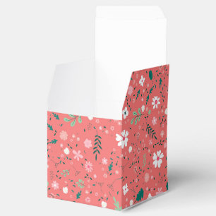 Niedliche Blume im Herbst Illustration Blumenmuste Geschenkschachtel