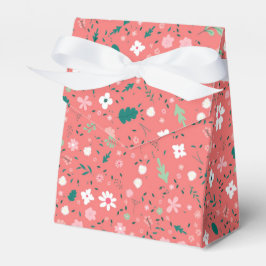 Niedliche Blume im Herbst Illustration Blumenmuste Geschenkschachtel