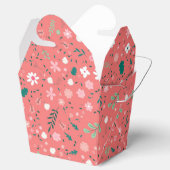 Niedliche Blume im Herbst Illustration Blumenmuste Geschenkschachtel (Geöffnet)