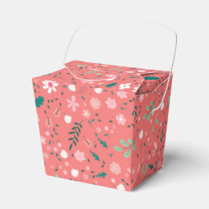 Niedliche Blume im Herbst Illustration Blumenmuste Geschenkschachtel