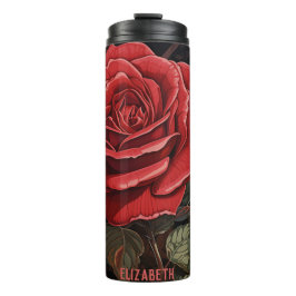 Niedliche Blume isolierte Tasse Custom Tumbler