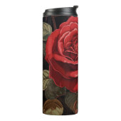 Niedliche Blume isolierte Tasse Custom Tumbler (Nach links gedreht)