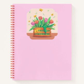 Niedliche Blume Journal 🌸 💛 🌷 Notizblock