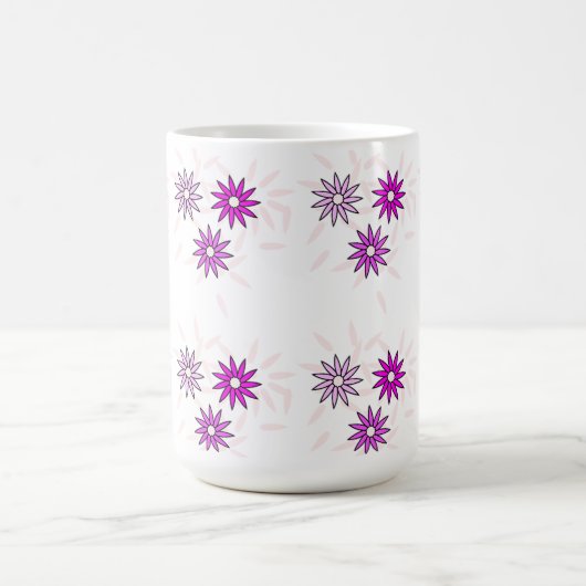 Niedliche Blume Kaffeetasse (Mittel)