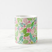 Niedliche Blume Kaffeetasse (Mittel)