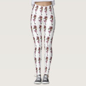 Niedliche Blume Kinder morgens Ruhm Blumenzauber C Leggings (Vorderseite)