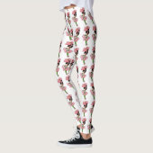 Niedliche Blume Kinder Wilde Rose Blumenstrauß Car Leggings (Links)