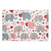 Niedliche Blume Kissenbezug (Rückseite)