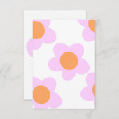 Niedliche Blume Leerkarten für jeden Anlass Dankeskarte (Vorne/Hinten)