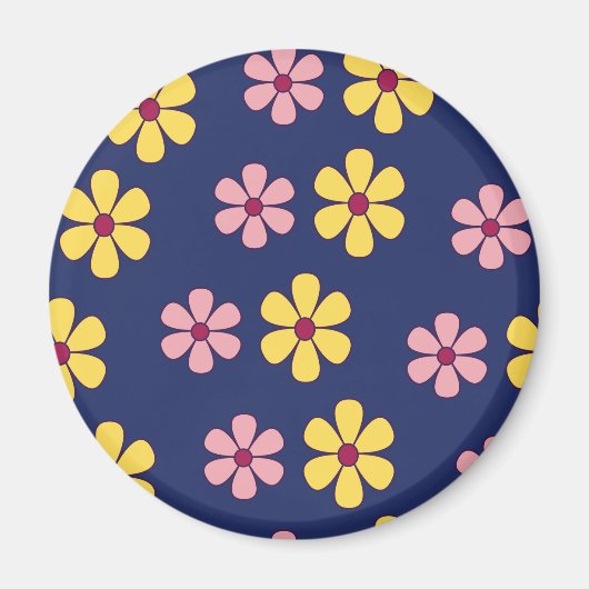 Niedliche Blume Magnet (Vorne)