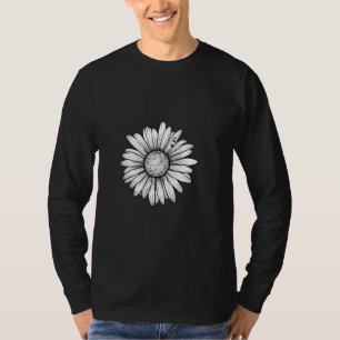Niedliche Blume mit Hummel-T-Shirt für den Gärtner T-Shirt