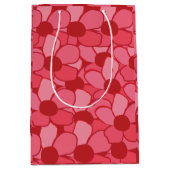 Niedliche Blume Mittlere Geschenktüte (Vorderseite)