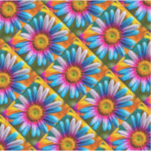 Niedliche Blume Muster Aufkleber (Vorderseite)