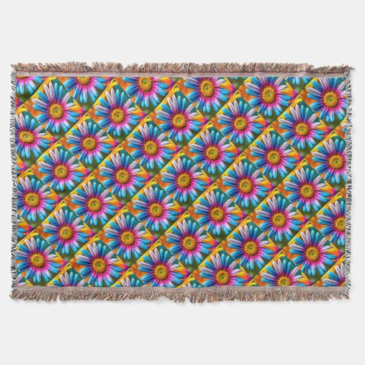 Niedliche Blume Muster Decke (Vorderseite)