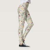 Niedliche Blume Muster Leggings (Rechts)