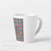Niedliche Blume Muster Milchtasse (Rechte Ecke)