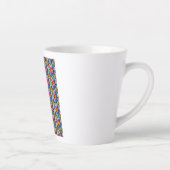 Niedliche Blume Muster Milchtasse (Rechts)