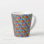 Niedliche Blume Muster Milchtasse (Rechte Ecke)