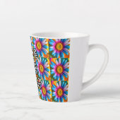 Niedliche Blume Muster Milchtasse (Rechts)
