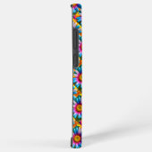 Niedliche Blume Muster Samsung Galaxy Hülle (Rechte Seite)