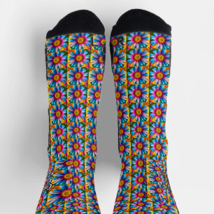 Niedliche Blume Muster Socken