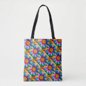 Niedliche Blume Muster Tasche (Vorderseite)