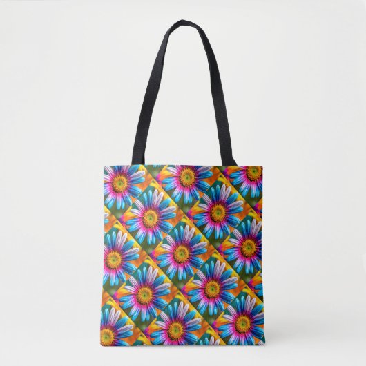 Niedliche Blume Muster Tasche (Vorderseite)