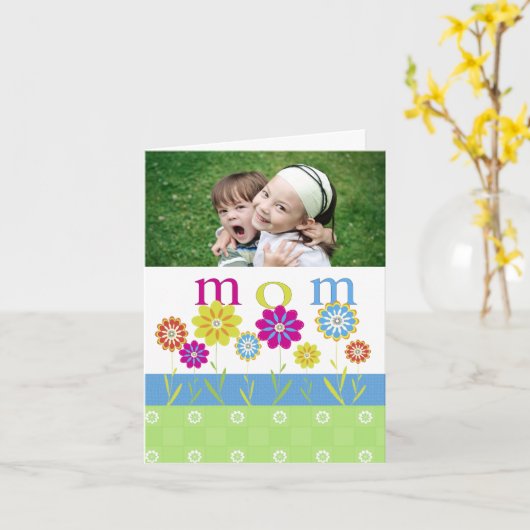 Niedliche Blume Muttertagskarte Karte (Gelbe Blume)