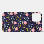 Niedliche Blume nahtlos Case-Mate iPhone Hülle (Rückseite (Horizontal))
