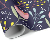 Niedliche Blume nahtlos Geschenkpapier (Rolleneckpunkt)