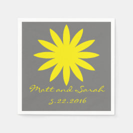 niedliche Blume Napkin Serviette