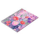 Niedliche Blume Notizblock (Linke Seite)