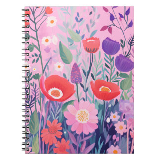 Niedliche Blume Notizblock