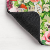 Niedliche Blume Pilzpilze Mousepad (Ecke)
