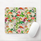 Niedliche Blume Pilzpilze Mousepad (Mit Mouse)