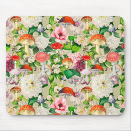 Niedliche Blume Pilzpilze Mousepad