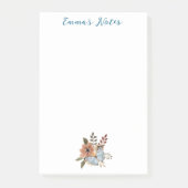 Niedliche Blume Post-it Klebezettel (Vorderseite)