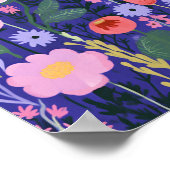 Niedliche Blume Poster (Ecke)