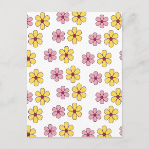 Niedliche Blume Postkarte