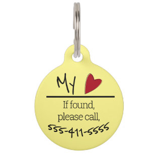 Niedliche Blume Power Personalisiert Hunde ID-Tag Haustiermarke