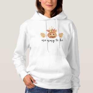 Niedliche Blume Pumpkin Halloween Fall Mommy zu se Hoodie