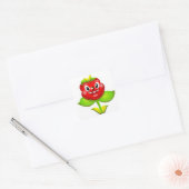 Niedliche Blume Quadratischer Aufkleber (Umschlag)