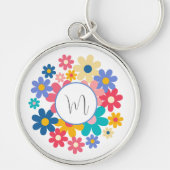Niedliche Blume Schlüsselanhänger (Vorne)