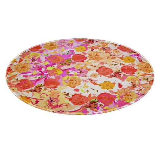 Niedliche Blume Schneidebrett (Ecke)