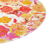 Niedliche Blume Schneidebrett (Ecke)