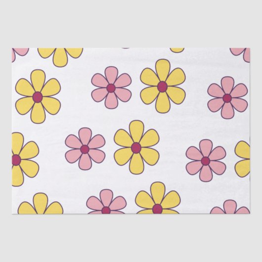 Niedliche Blume Seidenpapier (Vorderseite)