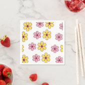 Niedliche Blume Serviette (Beispiel)