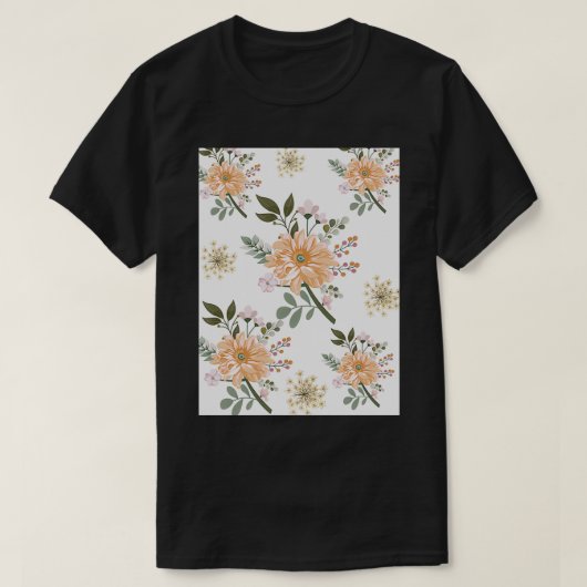 niedliche Blume T-Shirt (Design vorne)