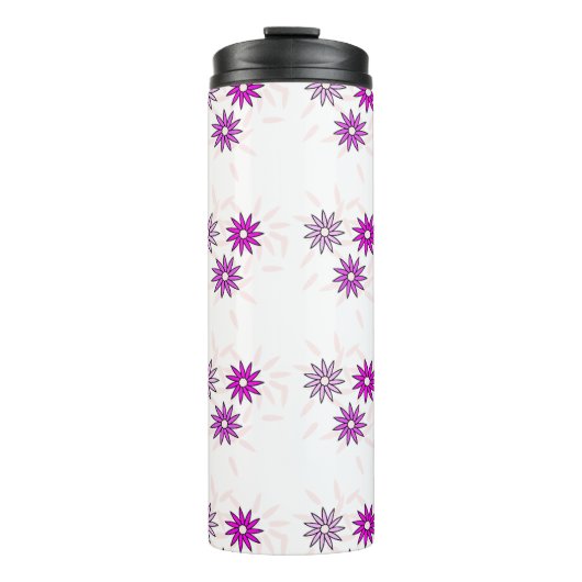 Niedliche Blume Thermosbecher (Vorderseite)