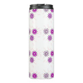 Niedliche Blume Thermosbecher (Rückseite)